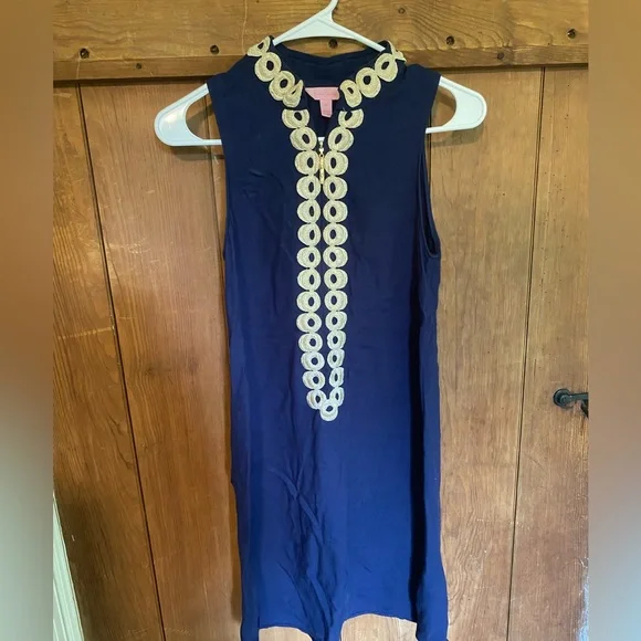 Lilly Pulitzer Jane dress True Navy - Picture 2 of 4